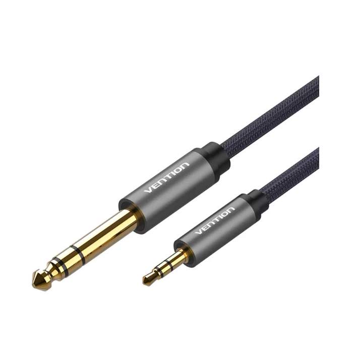 Audio vadi, adapteri - Vention 3.5mm M-M6.5mm audio kabelis 5M - ātri pasūtīt no ražotāja