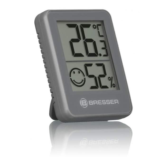 The thermo-hygrometer is perfect for preventing mold formation and too dry indoor air in up to 4 rooms
