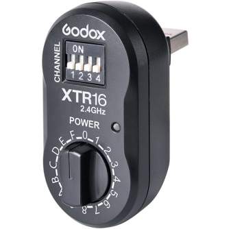 Triggers - Godox Power Remote Receiver XTR-16 2.4G - quick order from manufacturer