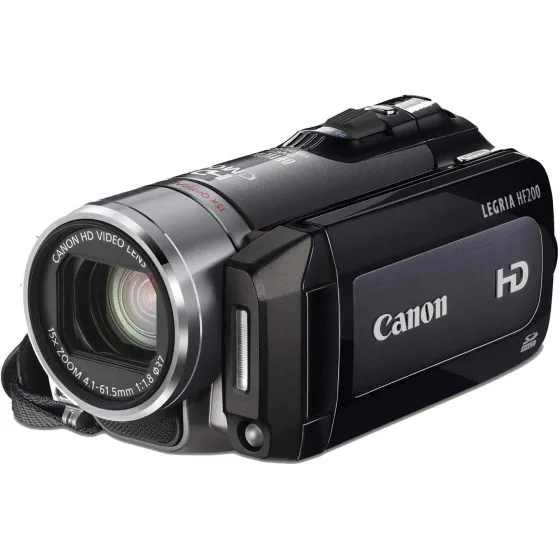 Canon Legria Hf200 Retro Video Camera Hd 1440x1080 Rent Noma