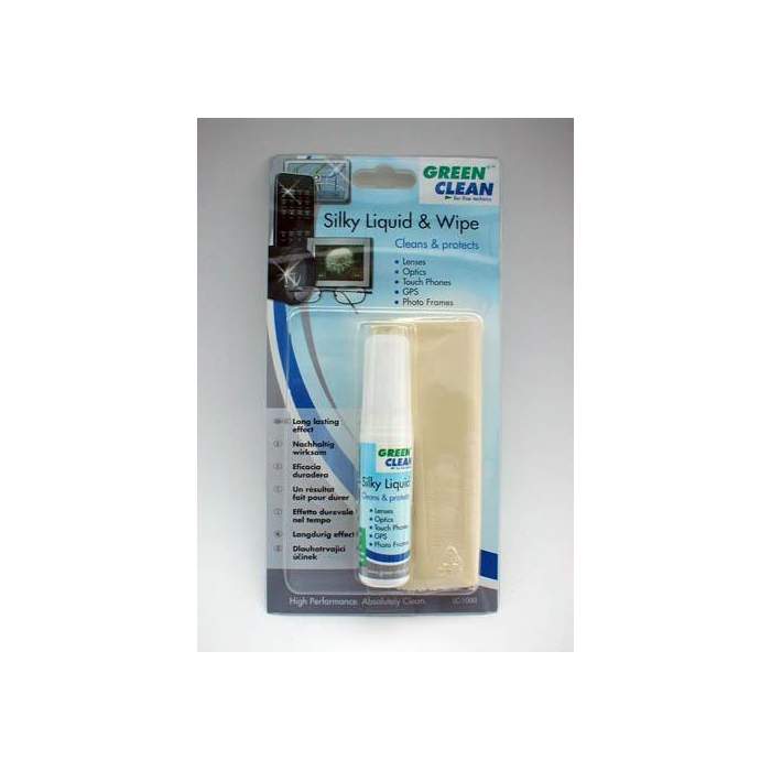Чистящие средства - Green Clean LC-1000 Silky Liquid & Silky Wipe - быстрый заказ от производителя