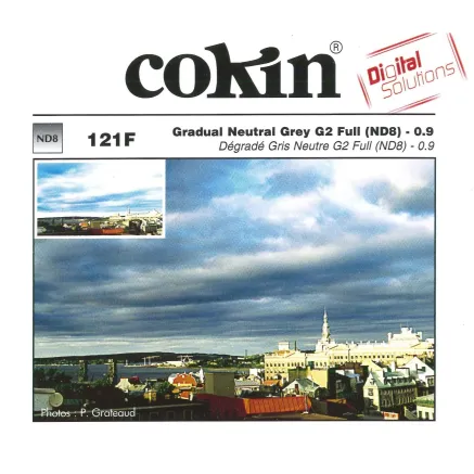 Cokin Filter A121F Grad. Neutral Grey G2 Full (ND8) (0.9)