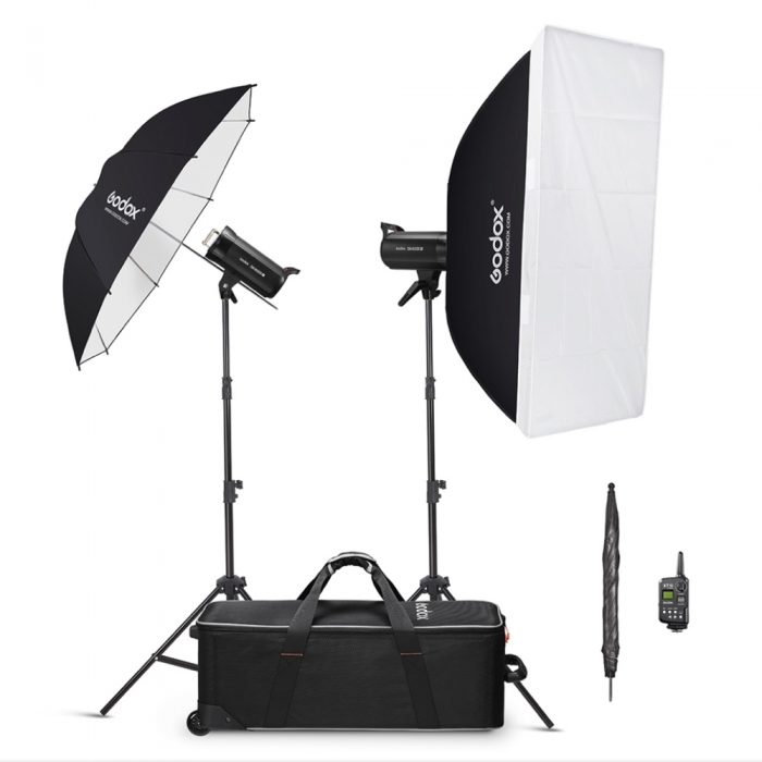 Studijas zibspuldžu komplekti - Godox SK400IIV-C Studio Flash Kit SK400IIV C - быстрый заказ от производителя