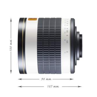 Lenses - walimex pro 500/6,3 CSC Mirror Sony E white - quick order from manufacturer