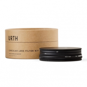 Filtru komplekti - Urth 49mm UV, Circular Polarizing (CPL), ND2-400 Lens Filter Kit UFKM3PST49 - ātri pasūtīt no ražotāja