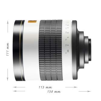 Lenses - walimex pro 800/8,0 CSC Mirror Sony E white - quick order from manufacturer
