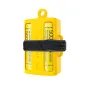 Желтый Nitecore NBM41 с 4 слотами для надежного хранения двух батарей 21700 с ремешком Velcro