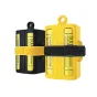 Nitecore NBM41 4-местный батарейный магазин с желтым корпусом и черной липучкой для надежного хранения батарей