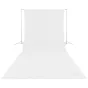 Backgrounds - Caruba Wrinkle Resistant Backdrop 2,60 x 6 Meter White WRB 1W - quick order from manufacturer