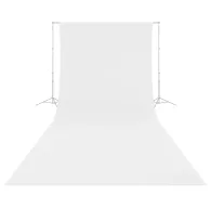 Foto foni - Caruba Wrinkle Resistant Backdrop 2,60 x 6 Meter White WRB 1W - ātri pasūtīt no ražotājaFoto foni - Caruba Wrinkle Resistant Backdrop 2,60 x 6 Meter White WRB 1W - ātri pasūtīt no ražotāja
