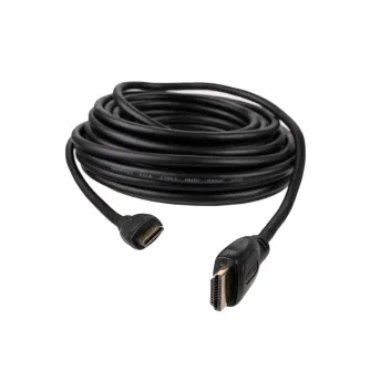 Кабель Caruba HDMI male на Mini HDMI male длиной 10 метров, высокоскоростная передача данных, без чипсета, идеально подходит для подключения камер и HDMI-устройств.