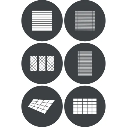 Комплект Godox GP-GS4 GOBO для MG1200Bi
