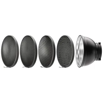 Westcott55-DegreeWideUmbrellaReflectorwithHoneycombGrids(BowensMount)4722