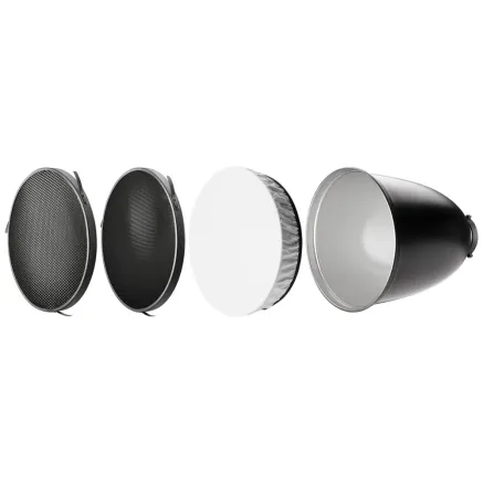 Westcott 45-Degree Deep Focus Reflector with Honeycomb Grids & Diffusion (Bowens 
