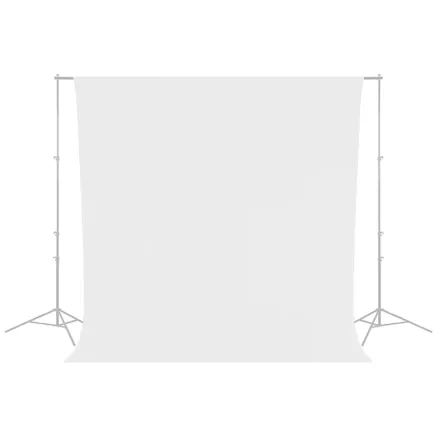 Caruba Wrinkle Resistant Backdrop 2,60 x 3 Meter Wit WRB 2W