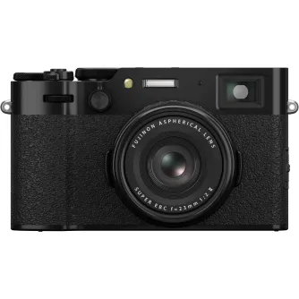 Compact Cameras - FUJIFILM X100VI Black Digital camera 40.2MP APS-C 35mm F2 IBIS 6.2K ND-filter - quick order from manufacturer Best choise selected by experts
