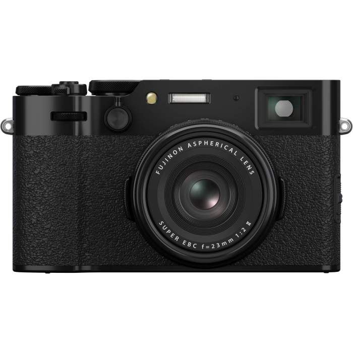 Kompaktkameras - FUJIFILM X100VI Black Цифровая фотокамера 40.2MP APS-C 35mm F2 IBIS 6.2K ND-фильтр - быстрый заказ от производи