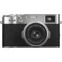 Kompaktkameras - FUJIFILM X100VI Silver Digitālā kamera 40.2MP APS-C 35mm F2 IBIS 6.2K ND-filtrs - ātri pasūtīt no ražotāja Profesionāļu labākā izvēle