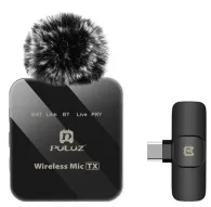 Wireless Lavalier Microphones - Wireless Lavalier Microphone PULUZ PU648B (USB-C) Android & iPhone 15 - quick order from manufacturer Best choise selected by expertsWireless Lavalier Microphones - Wireless Lavalier Microphone PULUZ PU648B (USB-C) Android & iPhone 15 - quick order from manufacturer Best choise selected by experts
