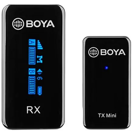 Boya 2.4 GHz Dual Lavalier Microphone Wireless BY-XM6-S1