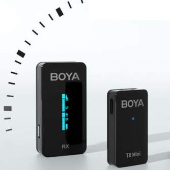 Беспроводные петличные микрофоны - Boya 2.4 GHz Dual Lavalier Microphone Wireless BY-XM6-S1 - быстрый заказ от производителя