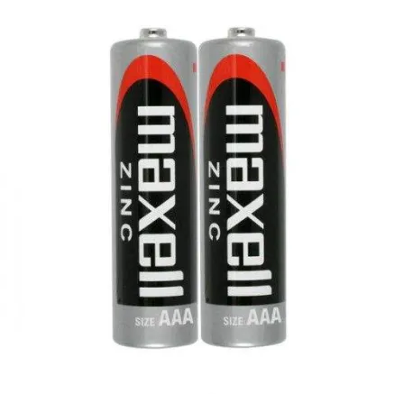 Maxell Zinc AAA / LR03 / MN2400 1.5V zinc-manganese batteries, 2 pc.