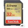 SANDISK EXTREME 2 cards 32 GB SDSDXVT-032G-GNCI2SANDISK EXTREME 2 cards 32 GB SDSDXVT-032G-GNCI2