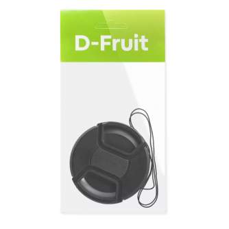 Objektīvu vāciņi - Крышка для объектива D-Fruit 52 мм Snap - купить сегодня в магазине и с доставкой
