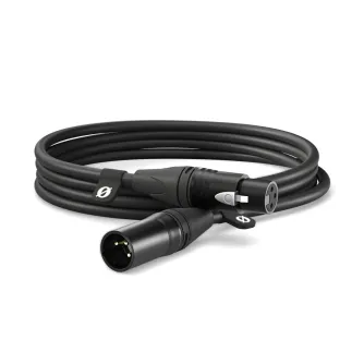 Аудио кабели, адаптеры - RODE XLR CABLE-3m black - XLR/XLR cable MROD788-BLK - быстрый заказ от производителя