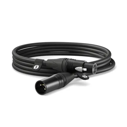 RODE XLR CABLE-3m black - XLR/XLR cable MROD788-BLK XLR3M-B