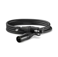 Audio cables, adapters - RODE XLR CABLE-3m black - XLR/XLR cable MROD788-BLK XLR3M-B - quick order from manufacturerAudio cables, adapters - RODE XLR CABLE-3m black - XLR/XLR cable MROD788-BLK XLR3M-B - quick order from manufacturer