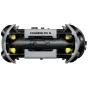 Compact underwater drone CHASING M2 S in black and gray with yellow components and cable connection