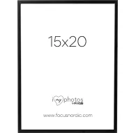 Foto rāmīši - Focus 15x20cm Black Wood Frame with Glass - ROCK - ātri pasūtīt no ražotājaFoto rāmīši - Focus 15x20cm Black Wood Frame with Glass - ROCK - ātri pasūtīt no ražotāja