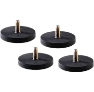Set of 4 Nanlite Magnetic Base Adapters with 1/4-20 Thread for Secure LED Light MountingSet of 4 Nanlite Magnetic Base Adapters with 1/4-20 Thread for Secure LED Light Mounting