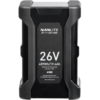 NANLITEBATTERYV-MOUNT26V489WHBT-V-26V489