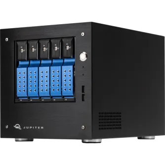 Сетевые дисковые массивы (NAS) - OWC JUPITER MINI NAS ВЫСОКОПРОИЗВОДИТЕЛЬНЫЙ 10GBE, 5 ОТСЕКОВ, 2X10GB 2X1GB - быстрый заказ от производителя