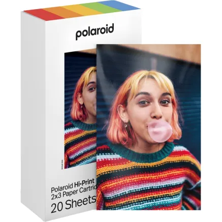 POLAROID HI-PRINT GEN 2 CARTRIDGE 20 SHEETS 2X3 6355