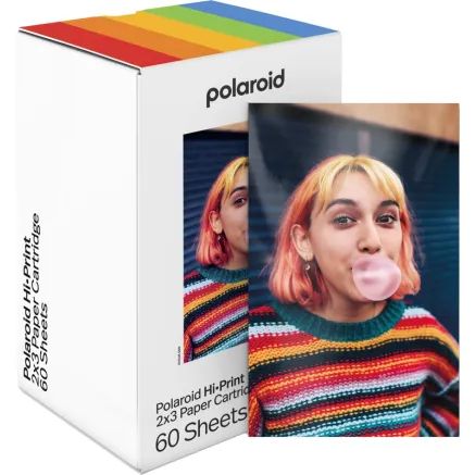 POLAROID HI-PRINT GEN 2 CARTRIDGE 60 SHEETS 2X3 6356