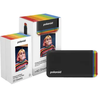Printeri - POLAROID HI-PRINT GEN 2 E-BOX BLACK 6439 - ātri pasūtīt no ražotāja