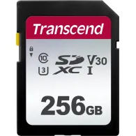 Memory Cards - TRANSCEND SILVER 300S SDXC UHS-I U3 (V30) R100/W40 256GB TS256GSDC300S - quick order from manufacturerMemory Cards - TRANSCEND SILVER 300S SDXC UHS-I U3 (V30) R100/W40 256GB TS256GSDC300S - quick order from manufacturer