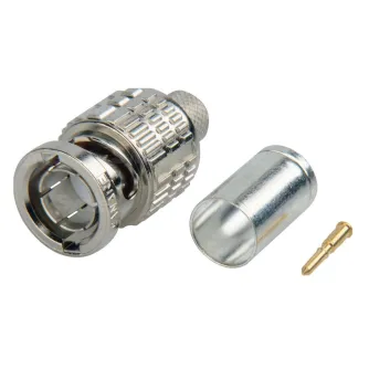 Canare 12G-SDI BCP-D Series BNC Crimp Plug (BCP-D55UHD) CNRBCPD55UHD
