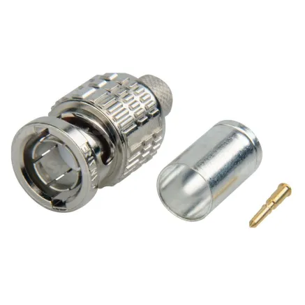 Canare 12G-SDI BCP-D Series BNC Crimp Plug (BCP-D55UHD) CNRBCPD55UHD