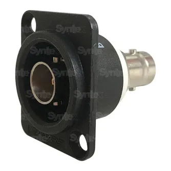 Canare 12G-SDI Panel Mount Bulkhead BNC Receptacle (BCJ-JRUDBK) BCJ-JRUDBK