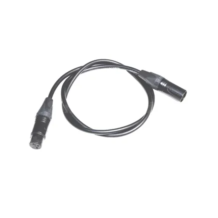 Canare L-2T2S microphone cable 6,0mm, XLR (M) / XLR (F) 50m, BLK CA-2TS-M/F-BLK-50