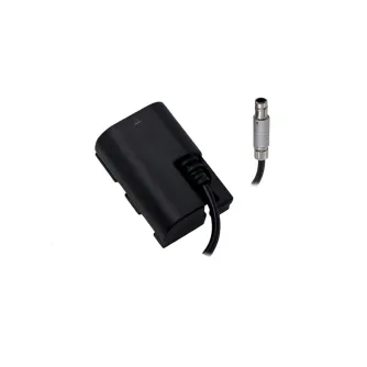 Dummy Batteries & DC Couplers - Tilta Canon LP-E6 Dummy Battery to 3pin Cable DB-LPE6-3FS - quick order from manufacturer