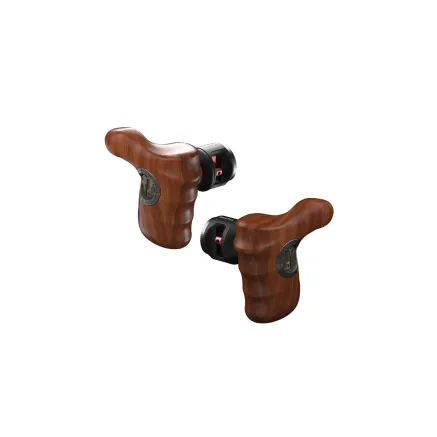 Tilta ing Advanced Side Wooden Handle Type X - Black One Pair TA-AWH10-P-B