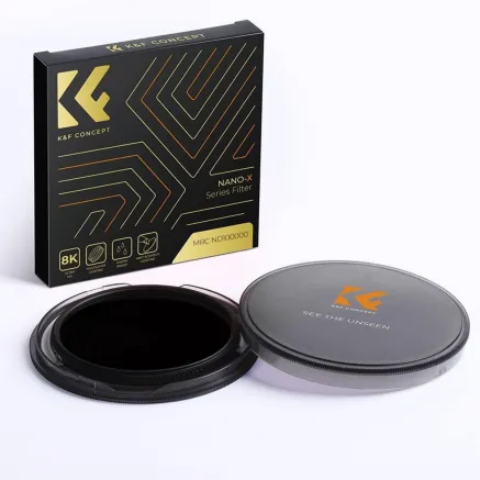 K&F Concept K&F 82MM,Nano-X Ultra ND100000 Filter, HD, Waterproof, Anti Scratch, Green Coated KF01.2518