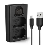 Chargers for Camera Batteries - K&F Concept NP-FZ100 Digital Camera Dual LED Display Screen;Supports Micro USB and Type-C charging KF28.0010V1 - quick order from manufacturerChargers for Camera Batteries - K&F Concept NP-FZ100 Digital Camera Dual LED Display Screen;Supports Micro USB and Type-C charging KF28.0010V1 - quick order from manufacturer