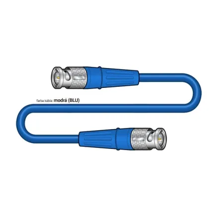 Canare L-4.5CHWS flexible 4K UHD, 12G-SDI cable, BNC-BNC 7,5m, BLU CV-45W-M/M-BLU-705