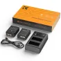 Батареи для камер - K&F Concept K&F NP-W126 Digital Camera Dual Battery with Dual Channel Charger, for Fujifilm Camera Charger KF28.0030 - быстрый заказ от производителя